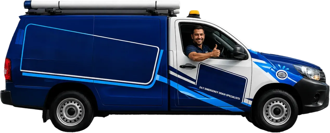 A licensed Wahroonga plumber heading out in the service van
